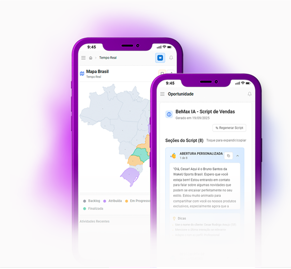 Wake U: Agenda do vendedor
